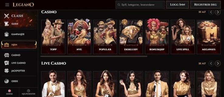 Giochi del sito di Legiano Casino Giochi del sito di Legiano Casino