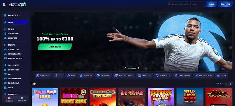 Sportaza Online kasino - Je Sportaza online kasino legitimní?